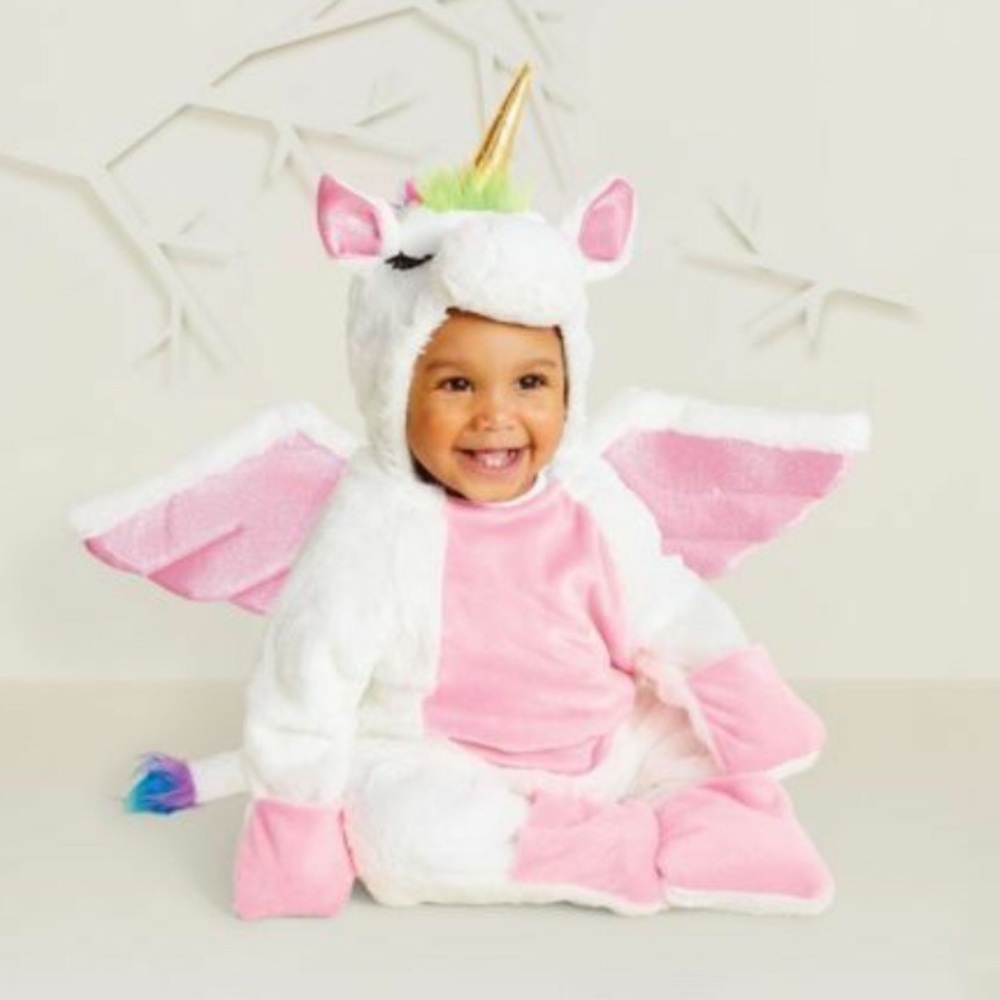 Hyde & Eek Baby Girl Unicorn Costume 🎃 0-6 mos